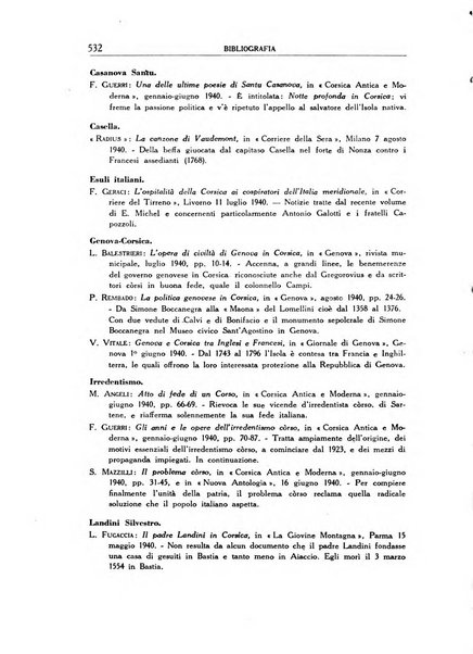 Archivio storico di Corsica pubblicazione trimestrale