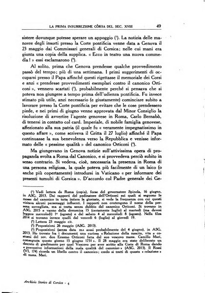 Archivio storico di Corsica pubblicazione trimestrale