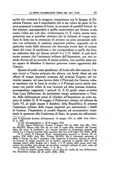 Archivio storico di Corsica pubblicazione trimestrale