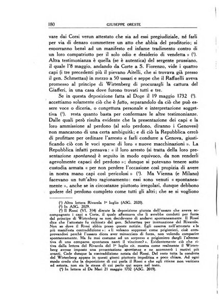 Archivio storico di Corsica pubblicazione trimestrale