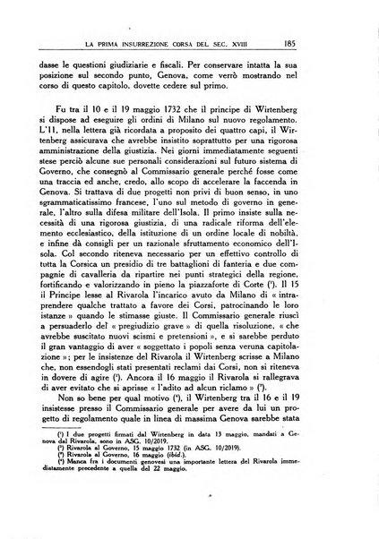 Archivio storico di Corsica pubblicazione trimestrale