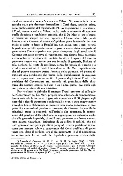 Archivio storico di Corsica pubblicazione trimestrale