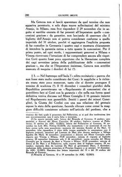 Archivio storico di Corsica pubblicazione trimestrale