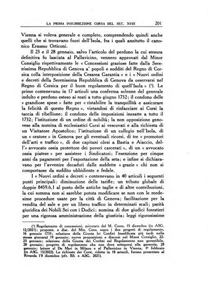 Archivio storico di Corsica pubblicazione trimestrale