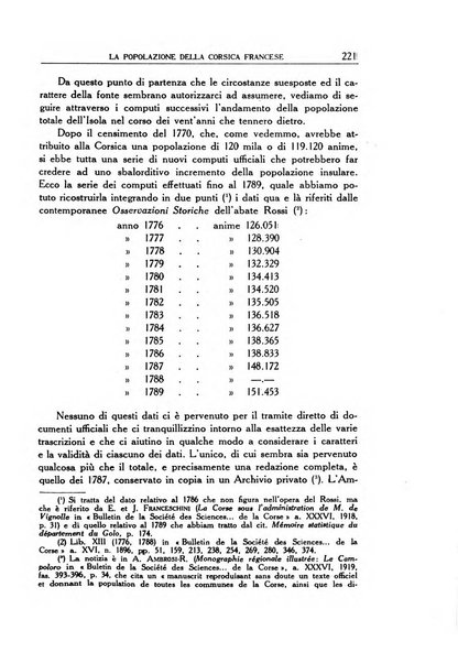 Archivio storico di Corsica pubblicazione trimestrale