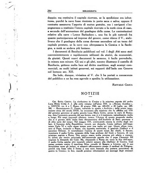 Archivio storico di Corsica pubblicazione trimestrale