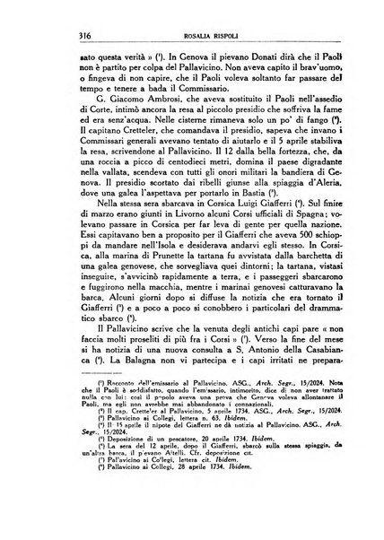 Archivio storico di Corsica pubblicazione trimestrale