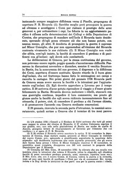 Archivio storico di Corsica pubblicazione trimestrale