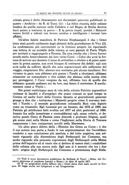 Archivio storico di Corsica pubblicazione trimestrale