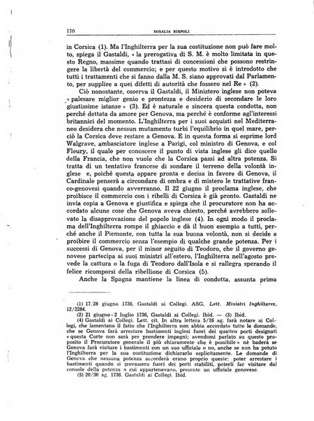 Archivio storico di Corsica pubblicazione trimestrale