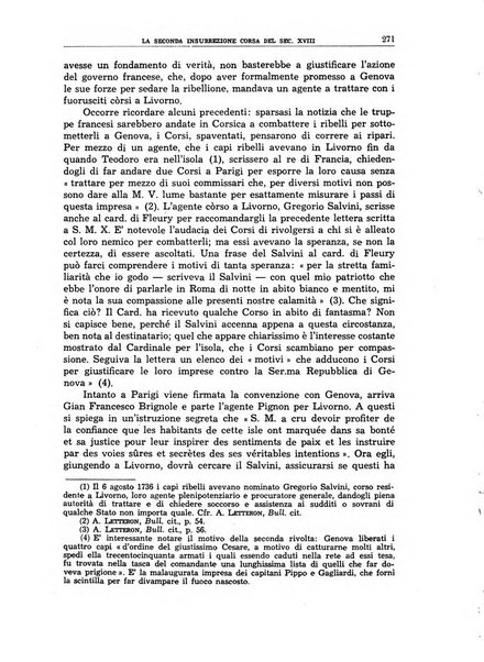 Archivio storico di Corsica pubblicazione trimestrale