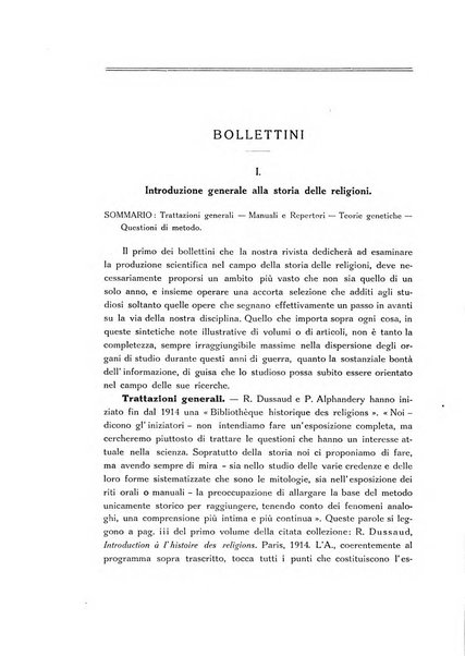 Religio rassegna bimestrale di storia delle religioni