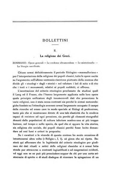 Religio rassegna bimestrale di storia delle religioni