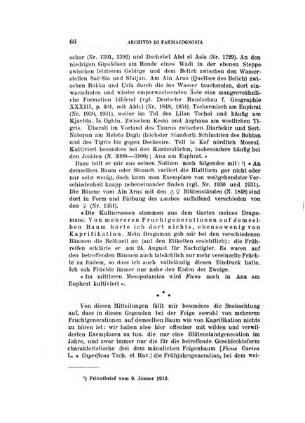 Archivio di farmacognosia e scienze affini