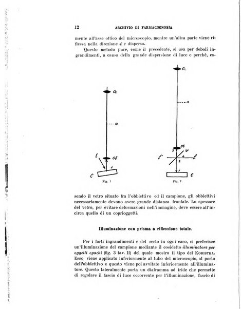 Archivio di farmacognosia e scienze affini