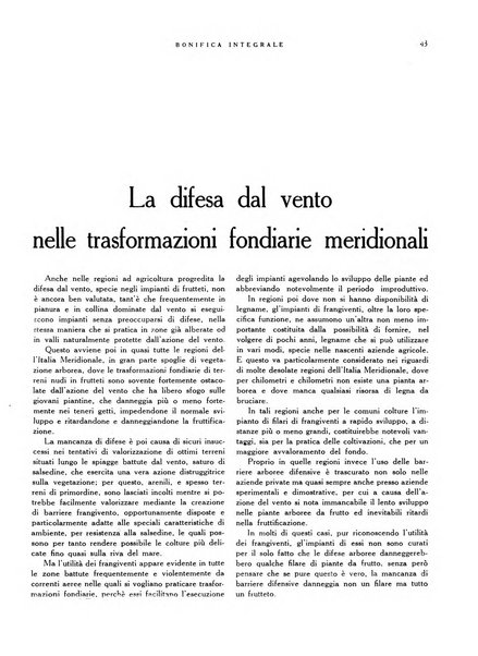 Bonifica integrale rivista mensile illustrata