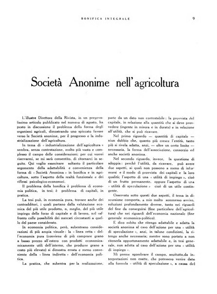 Bonifica integrale rivista mensile illustrata