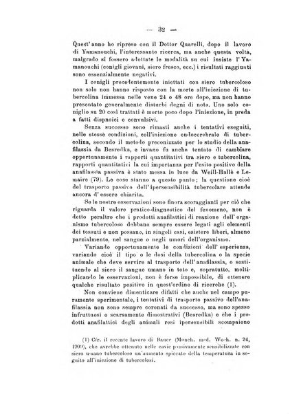 Tubercolosi giornale di studi e di lotta antitubercolare