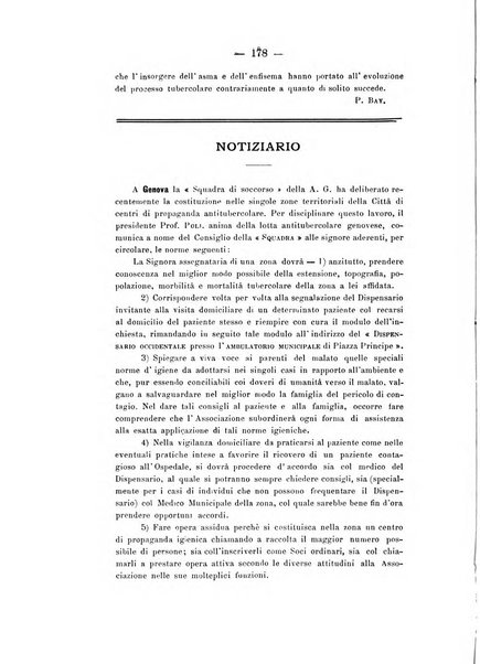 Tubercolosi giornale di studi e di lotta antitubercolare