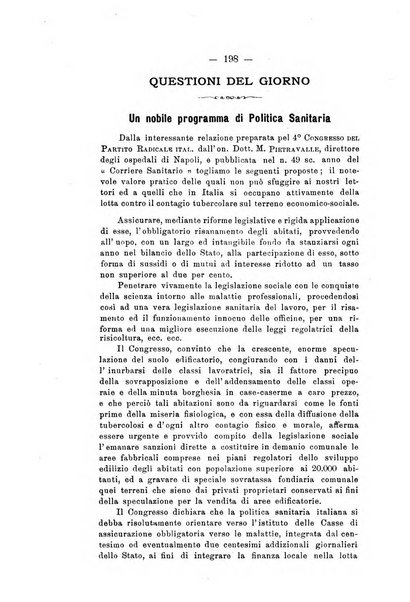 Tubercolosi giornale di studi e di lotta antitubercolare