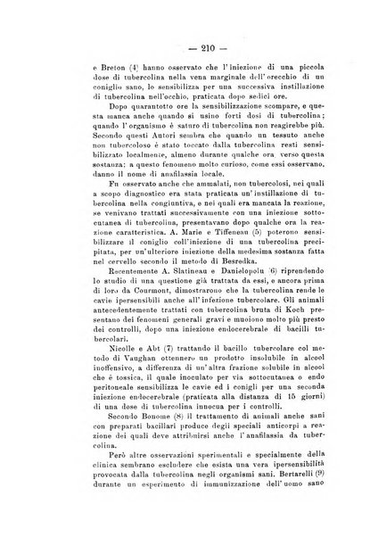 Tubercolosi giornale di studi e di lotta antitubercolare