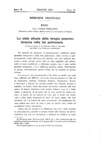 Tubercolosi giornale di studi e di lotta antitubercolare