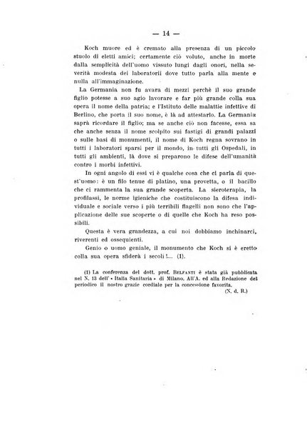 Tubercolosi giornale di studi e di lotta antitubercolare