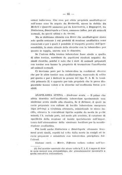 Tubercolosi giornale di studi e di lotta antitubercolare