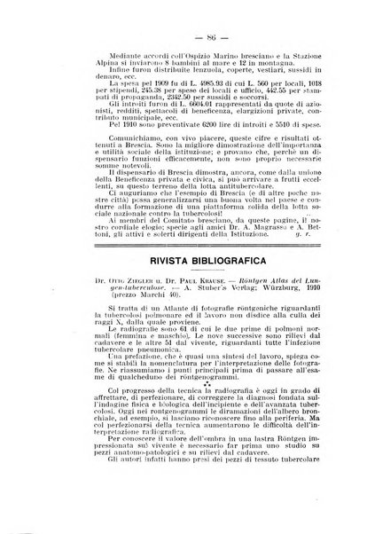 Tubercolosi giornale di studi e di lotta antitubercolare