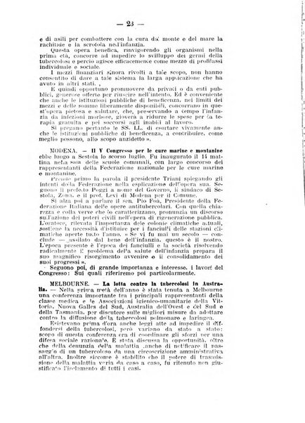 Tubercolosi giornale di studi e di lotta antitubercolare