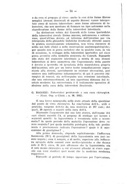 Tubercolosi giornale di studi e di lotta antitubercolare