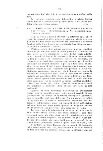 Tubercolosi giornale di studi e di lotta antitubercolare