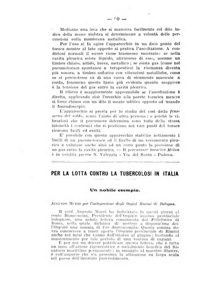 Tubercolosi giornale di studi e di lotta antitubercolare