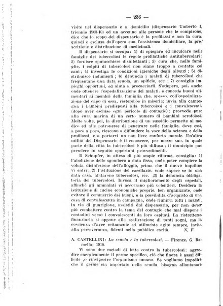 Tubercolosi giornale di studi e di lotta antitubercolare