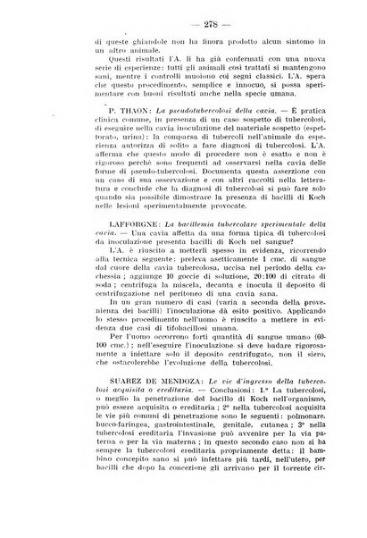 Tubercolosi giornale di studi e di lotta antitubercolare