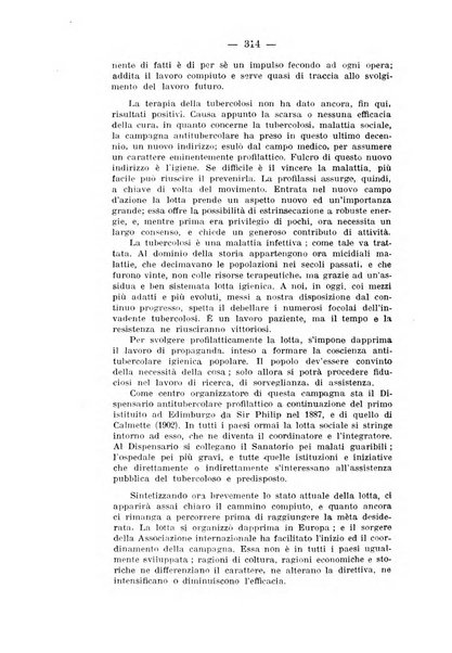 Tubercolosi giornale di studi e di lotta antitubercolare