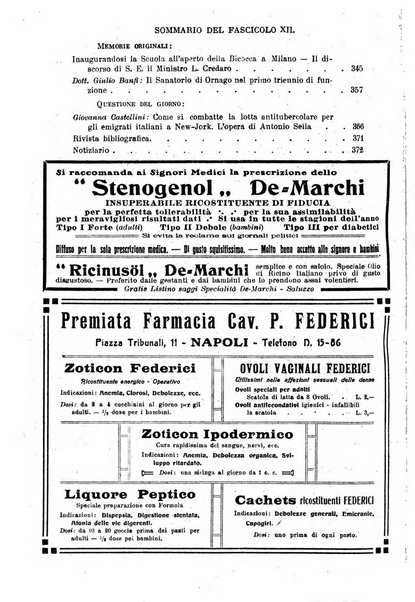 Tubercolosi giornale di studi e di lotta antitubercolare