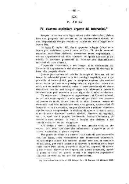 Tubercolosi giornale di studi e di lotta antitubercolare