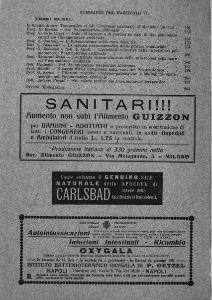 Tubercolosi giornale di studi e di lotta antitubercolare