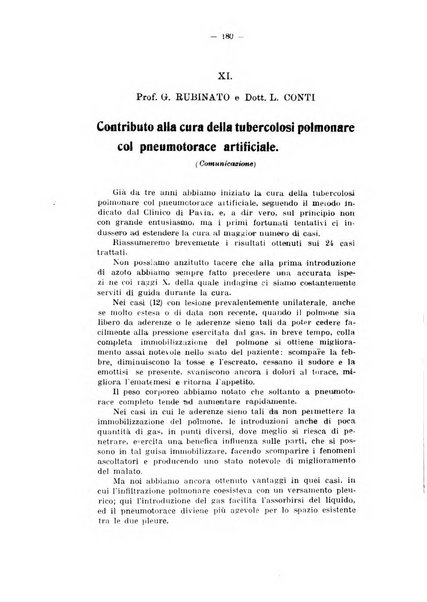 Tubercolosi giornale di studi e di lotta antitubercolare