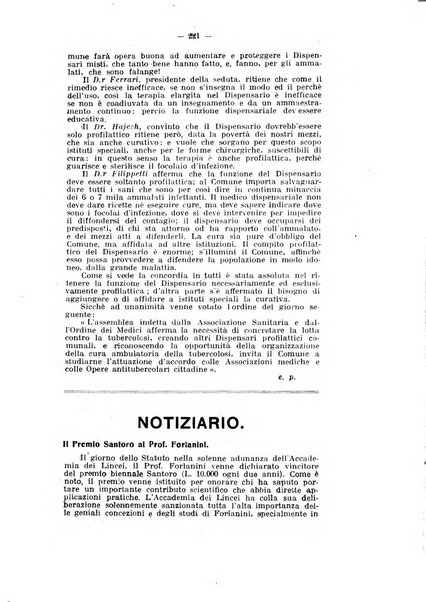 Tubercolosi giornale di studi e di lotta antitubercolare