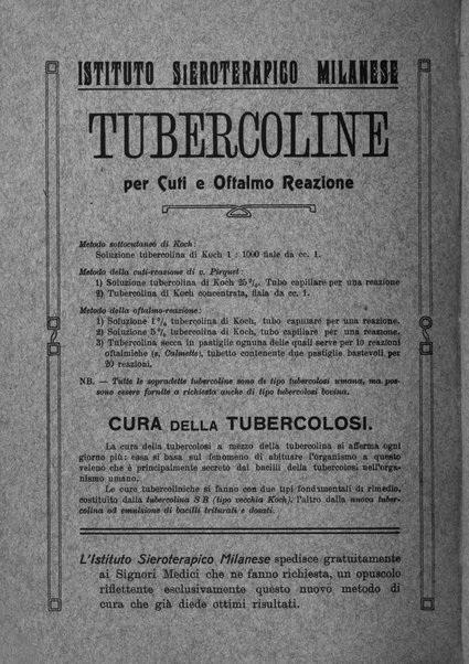 Tubercolosi giornale di studi e di lotta antitubercolare