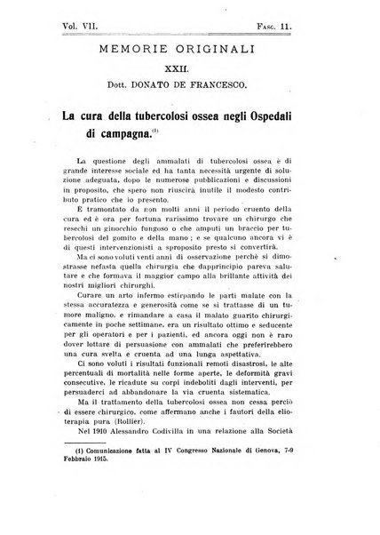 Tubercolosi giornale di studi e di lotta antitubercolare