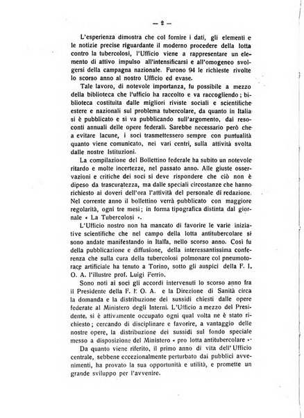 Tubercolosi giornale di studi e di lotta antitubercolare