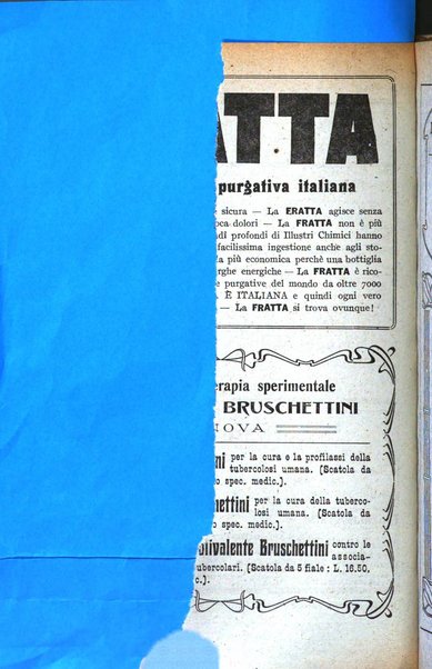 Tubercolosi giornale di studi e di lotta antitubercolare