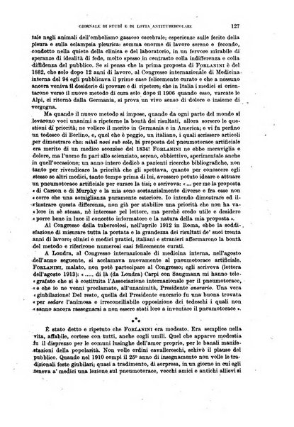 Tubercolosi giornale di studi e di lotta antitubercolare