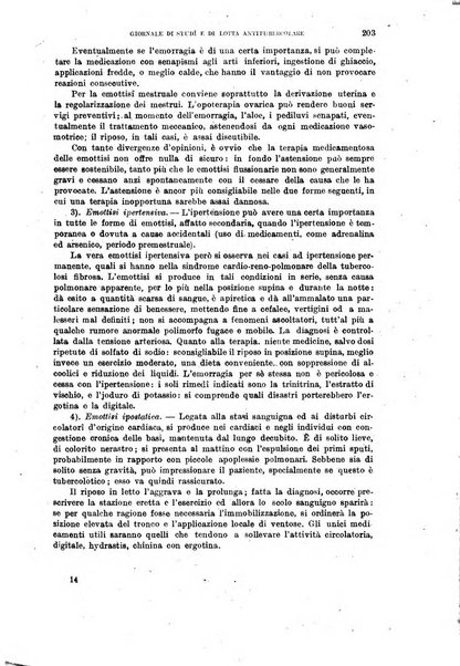 Tubercolosi giornale di studi e di lotta antitubercolare