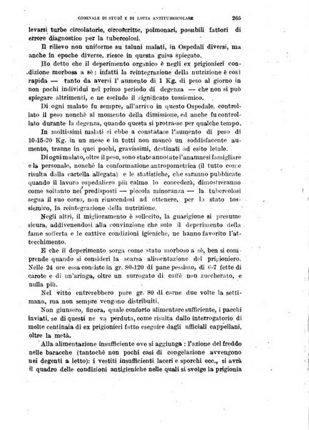 Tubercolosi giornale di studi e di lotta antitubercolare