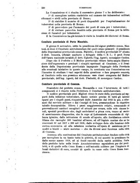 Tubercolosi giornale di studi e di lotta antitubercolare