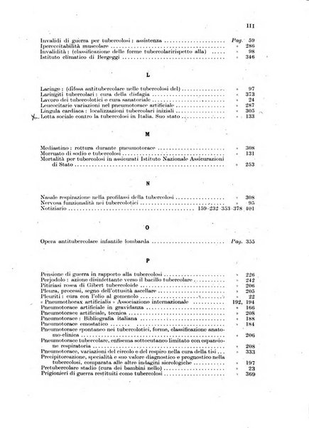 Tubercolosi giornale di studi e di lotta antitubercolare